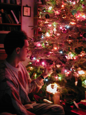 Jon by the tree