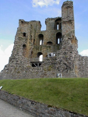 Ruined keep of Scarborough